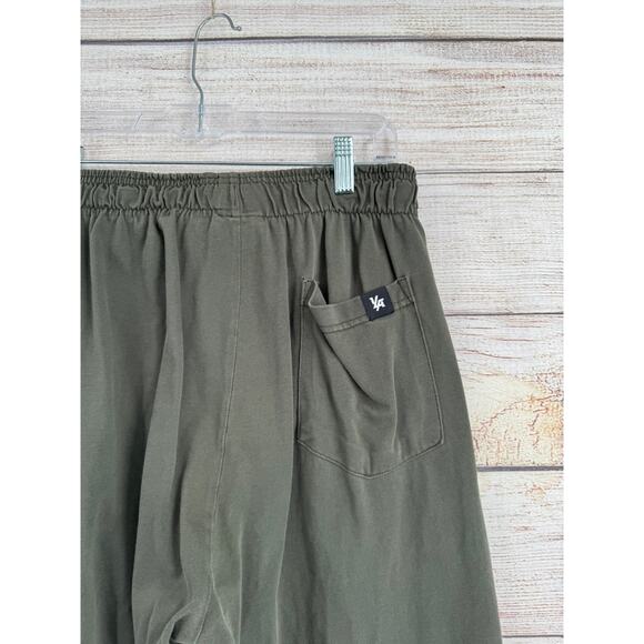 YOUNGLA Jogger Sweatpants Mens Large Green Drawstring 3 Pockets - Picture 5 of 9